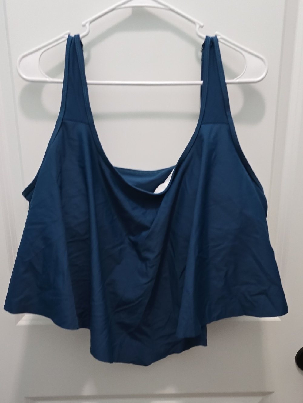 Dark Teal Swim Tankini Top - Women's Bikini